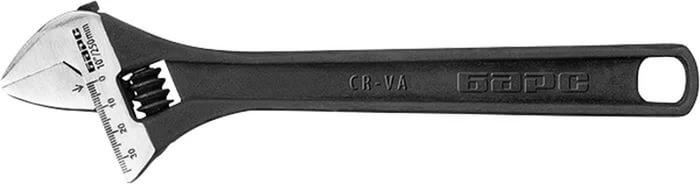 Ключ разводной,CrV,300 мм//БАРС
