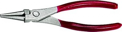 Круглогубцы 160мм,декоративные красные ручки