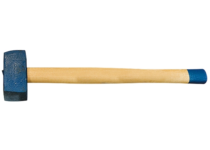 Кувалда, 8000г, ковонная головка, деревянная рукоятка