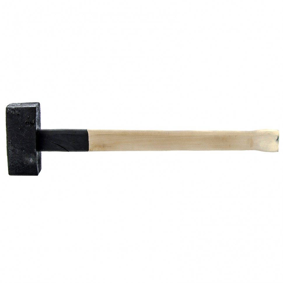 Кувалда,8000 г,литая головка,деревянная ручка (Труд)