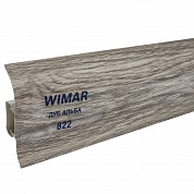 Плинтус WIMAR с кабельканалом ПВХ (822) Дуб Альба