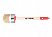 Кисть круглая "Профи"№16 ( 55мм ), натуральная щетина, деревянная ручка//MATRIX