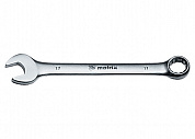 Ключ комбинированный, 11 мм, CrV, матовое-зеркальное покрытие//MATRIX