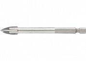 Сверло по керамической плитке и стеклу, 8 мм, цилиндрический звостовик//БАРС