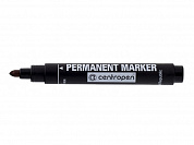 Маркер Centropen перманентный круглый 2,5 мм (черный)