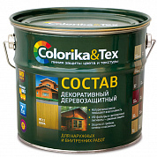 Состав деревозащитный Colorika&Tex бесцветный 2,7 л
