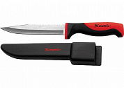 Нож рыбака 150 мм пластиковые ножны//MATRIX