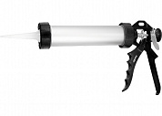 Пистолет для герметика, 750 мм, закрытый, алюминиевый корпус, круглый шток 8 мм//СПАРТА