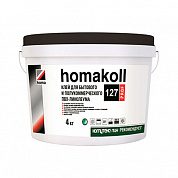 Клей акрил для бытового линолеума Hamakoll 127 Prof-4 кг