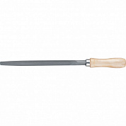 Напильник,300 мм, трехгранный, деревянная ручка//СИБРТЕХ